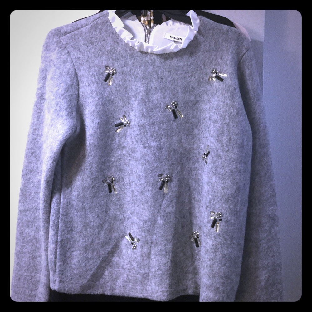 McGinn holiday bling ✨ sweater ❤️