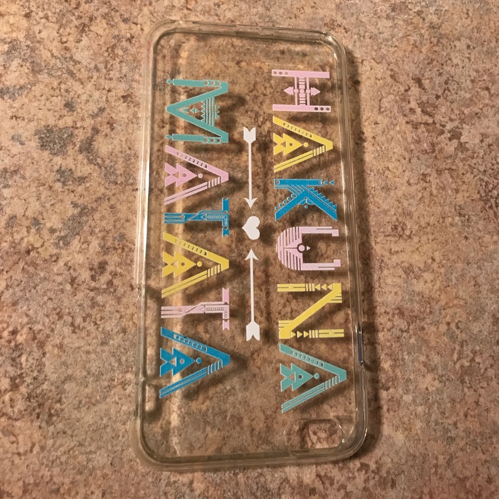 Very gently used Hakuna Matata IPhone 6s+ Case