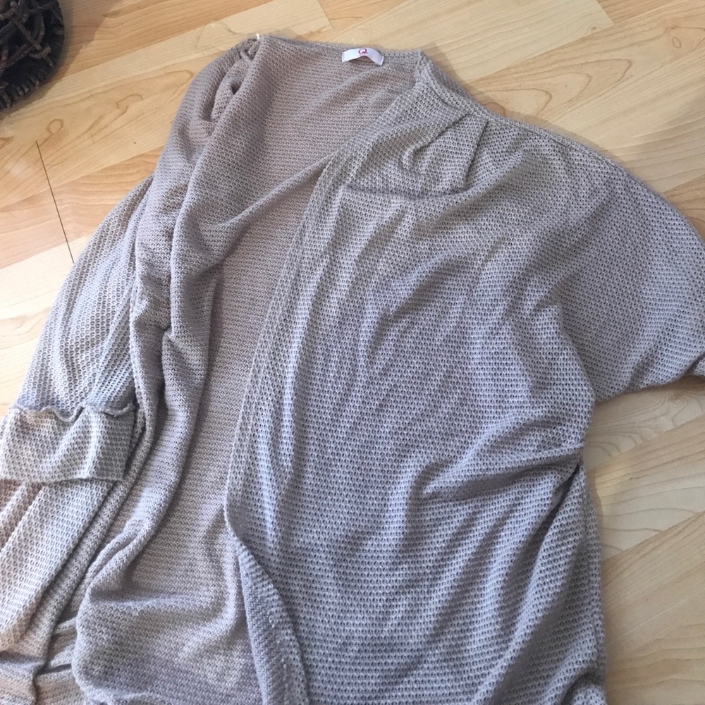 Brand new brown/tan cardigan!