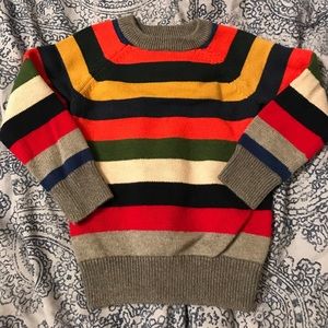 Boys Gap color stripe sweater