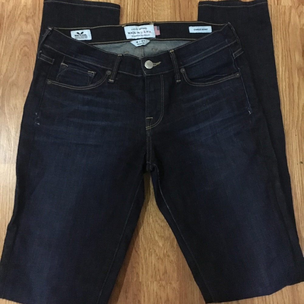 Lucky Brand Charlie Skinny Jeans (Size 4/27)