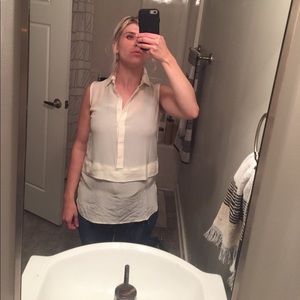 Barney’s New York Top (100% Silk) - Size XS