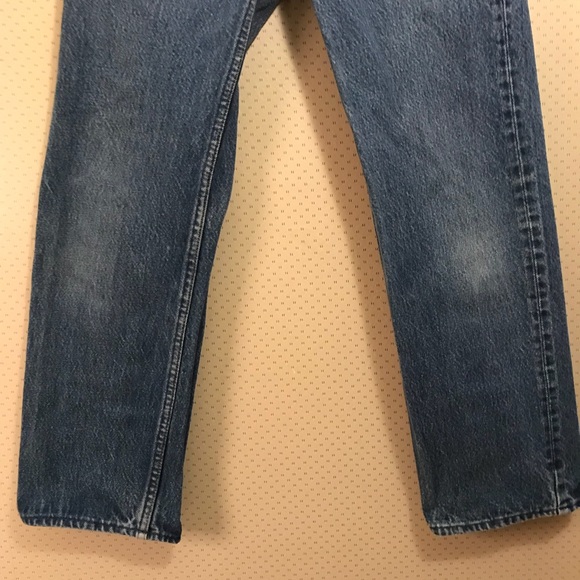 Vintage beautifully faded medium wash Levi’s 701 - Picture 5 of 8