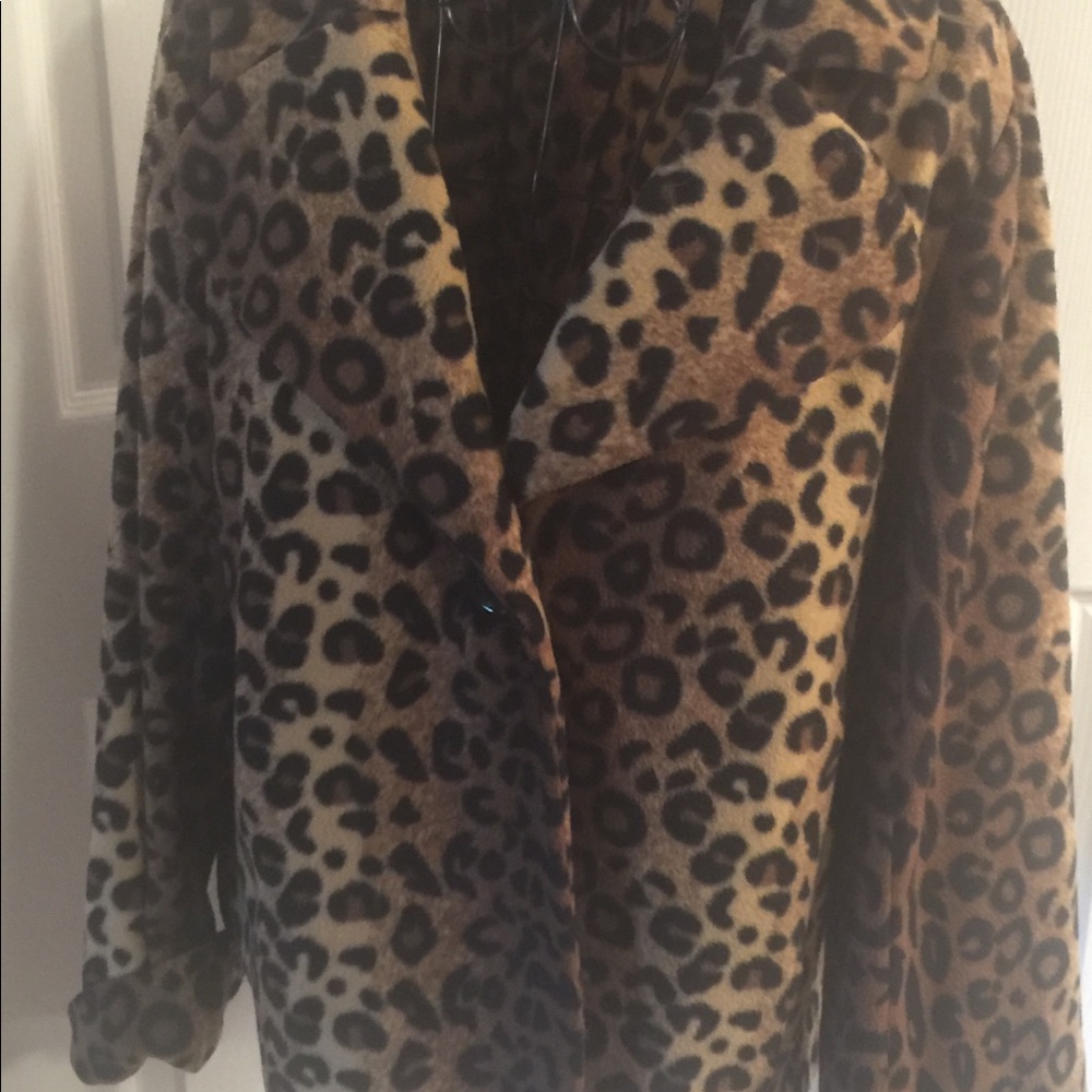 Women’s fleece blazer Large