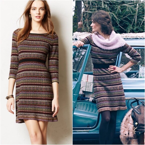 anthropologie sparrow sweater dress