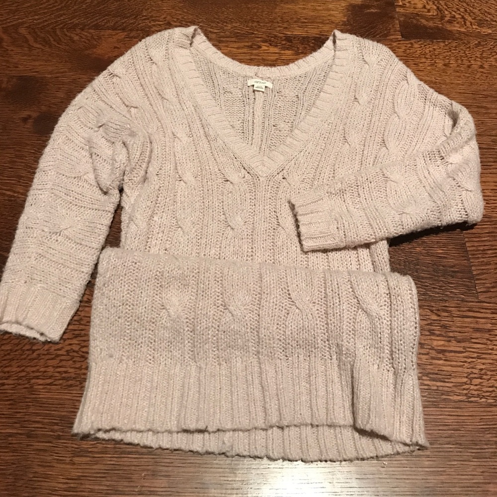 Aerie 3/4-Length Fitted Sweater