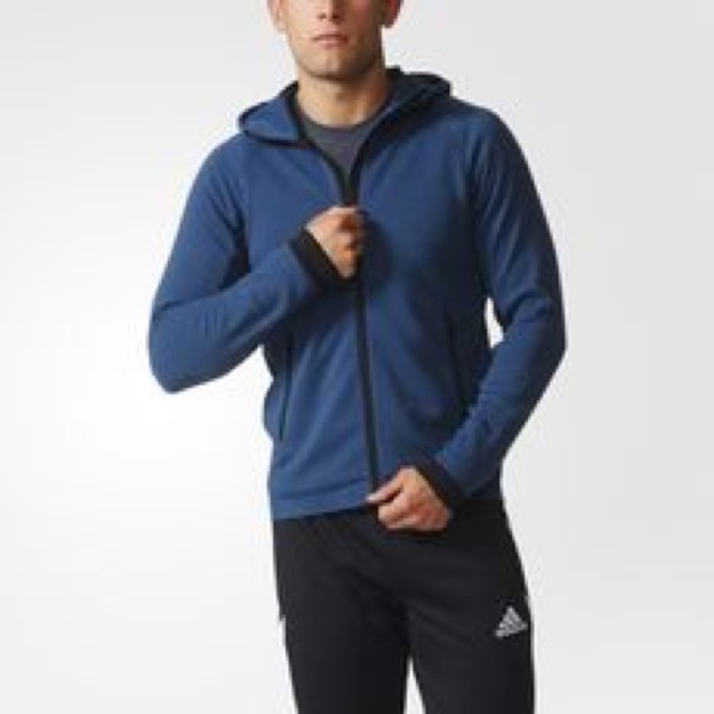 Adidas men's climaheat capsule hoodie full zips