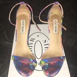Steve Madden  Stecy multicolor sandal heel