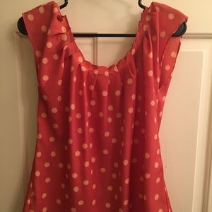 LC tie back blouse