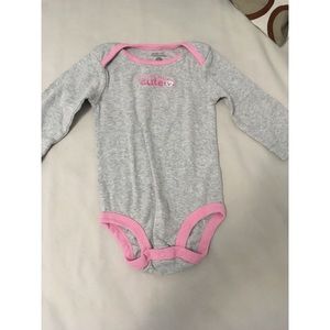 Baby Girl Long Sleeve bodysuit