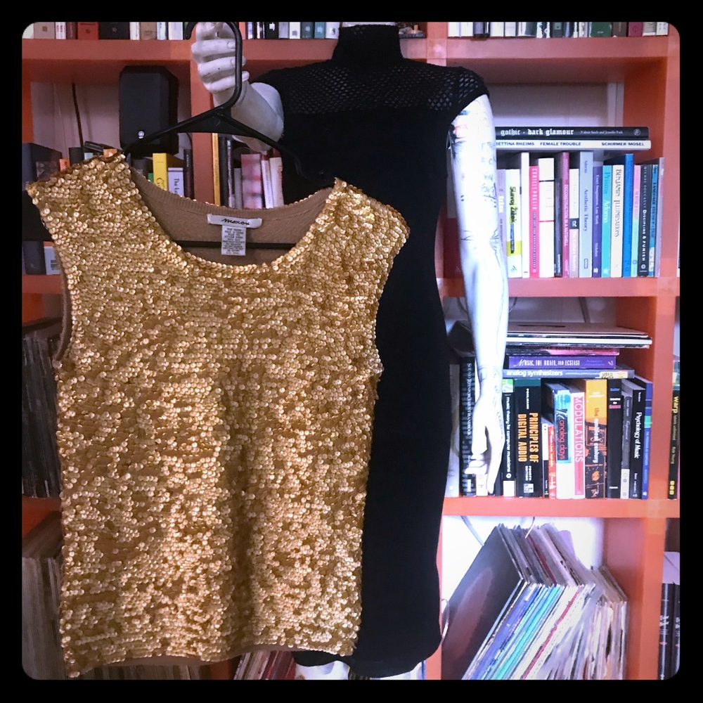 Vintage Sequined Top