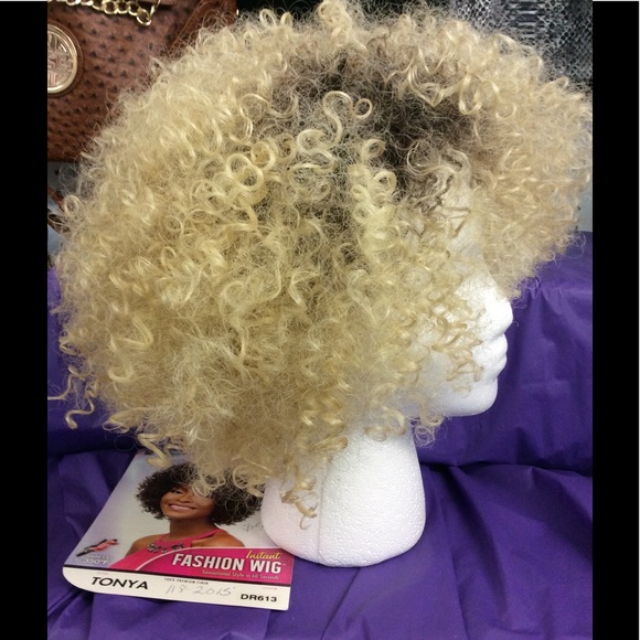 Blonde short natural unit/Cosplay.