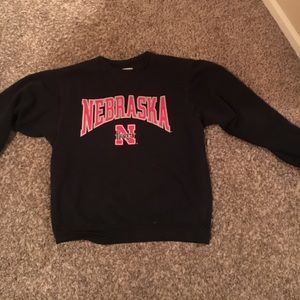 Vintage men Nebraska sweater