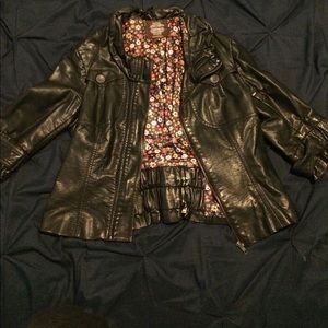 Leather jacket