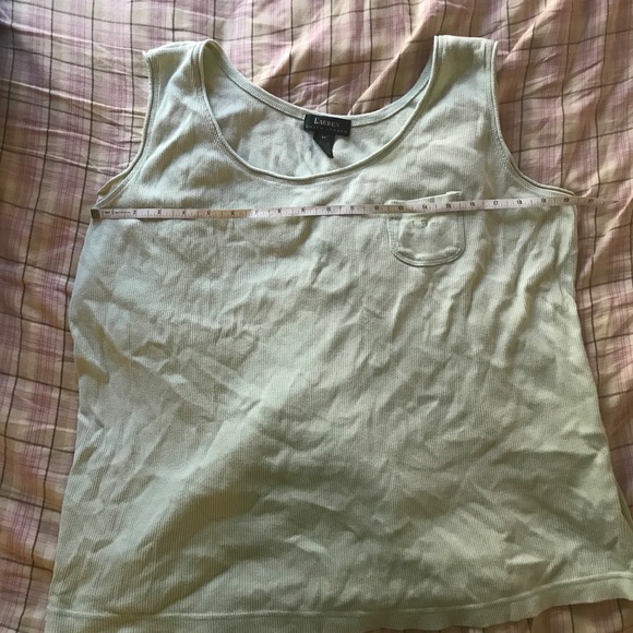 Ralph Lauren Mint green top - Picture 2 of 3