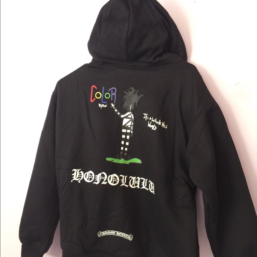 Chrome hearts Honolulu cartoon hoodie size Small