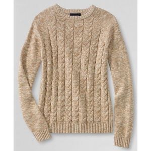 Cable Knit Cotton Sweater