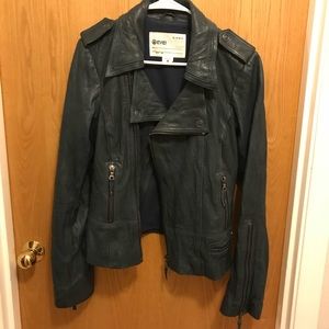 Lamb leather jacket