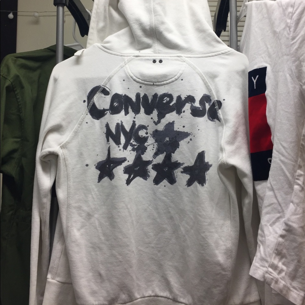NWOT converse zip up jacket