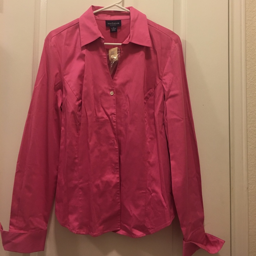 Ann Taylor Stretch Blouse