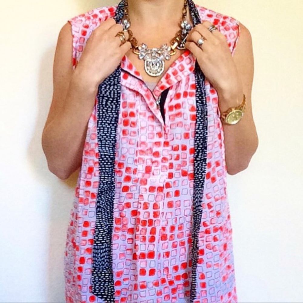 DVF Diane Von Furstenburg Silk Blouse