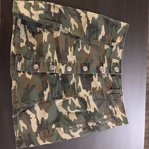 camo skirt