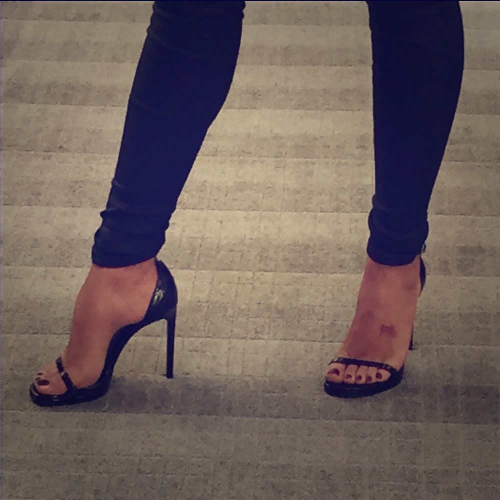 Patent  Leather YSL Yves Saint Laurent Heels