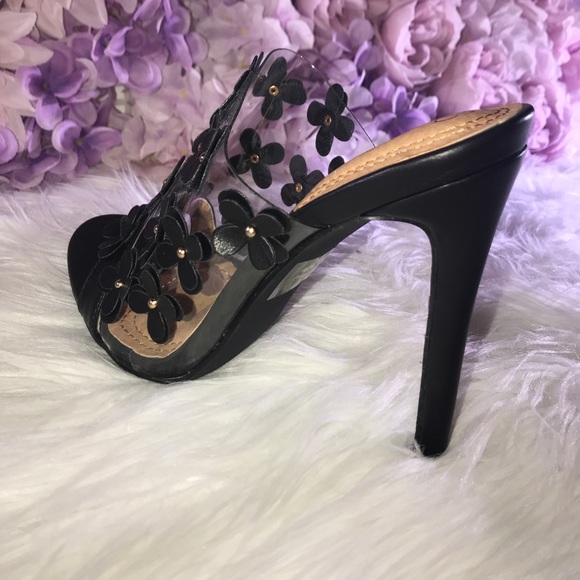 🎀New Flower Accent Chic Heels - Picture 4 of 6