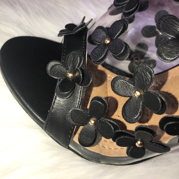 🎀New Flower Accent Chic Heels - Picture 5 of 6