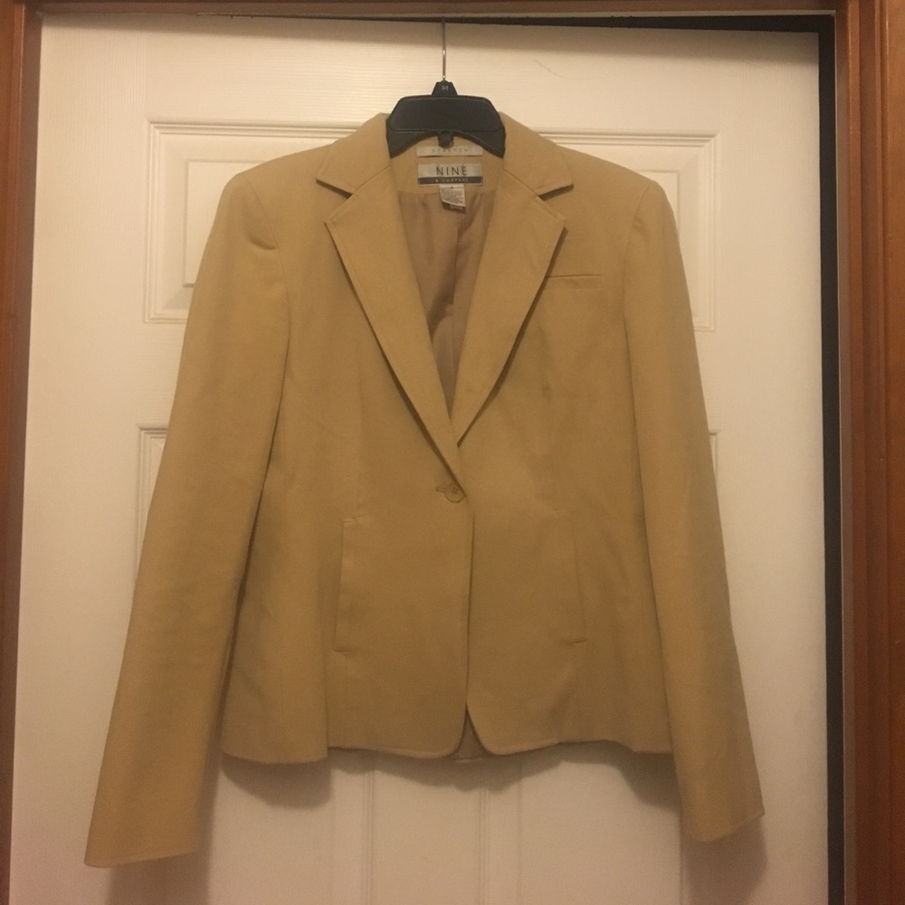 Nine & Company tan jacket