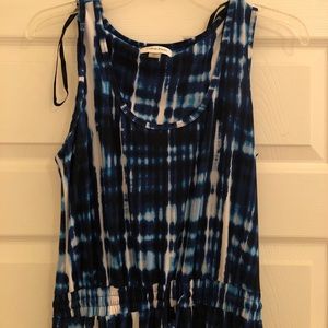 Calvin Klein Maxi dress tie dye size 4