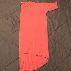 Lularoe Irma in coral Size M