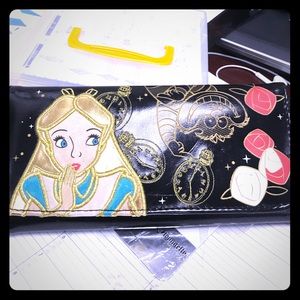 FINAL Alice in Wonderland Faux Leather Wallet