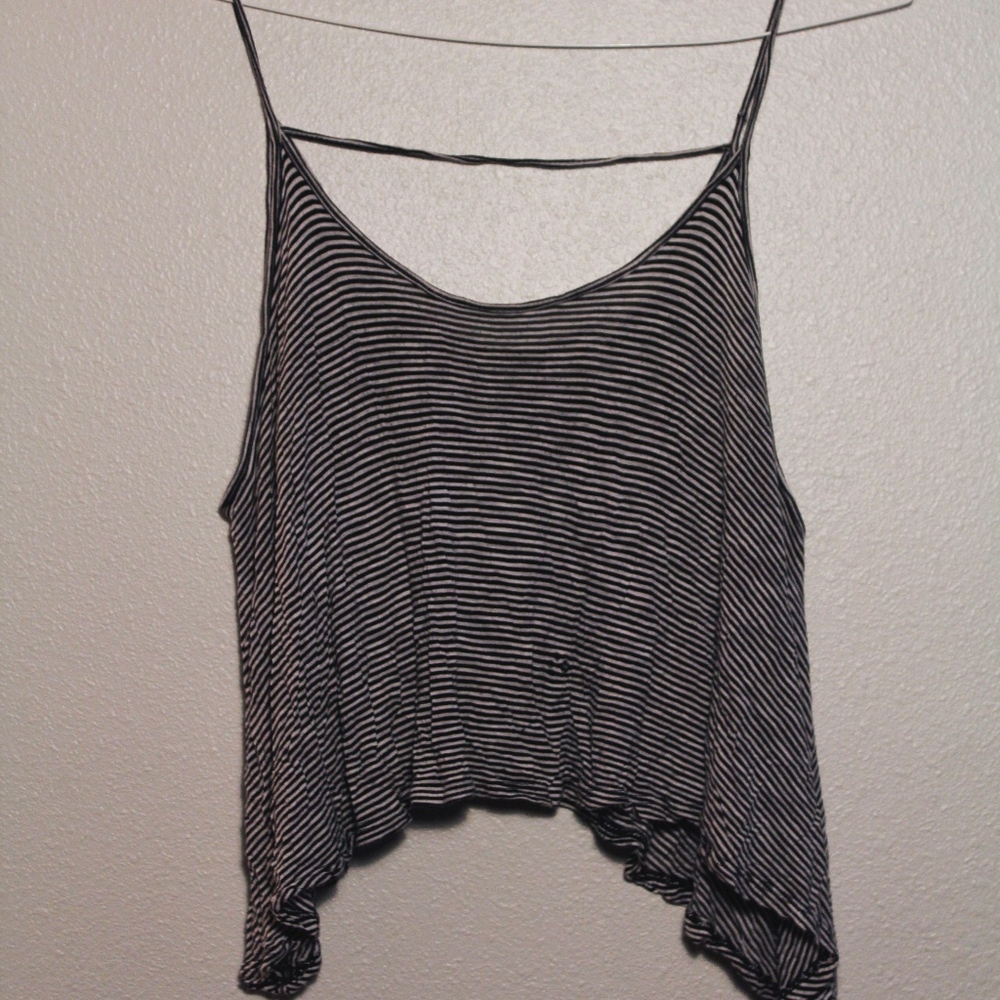 Striped Crop Top