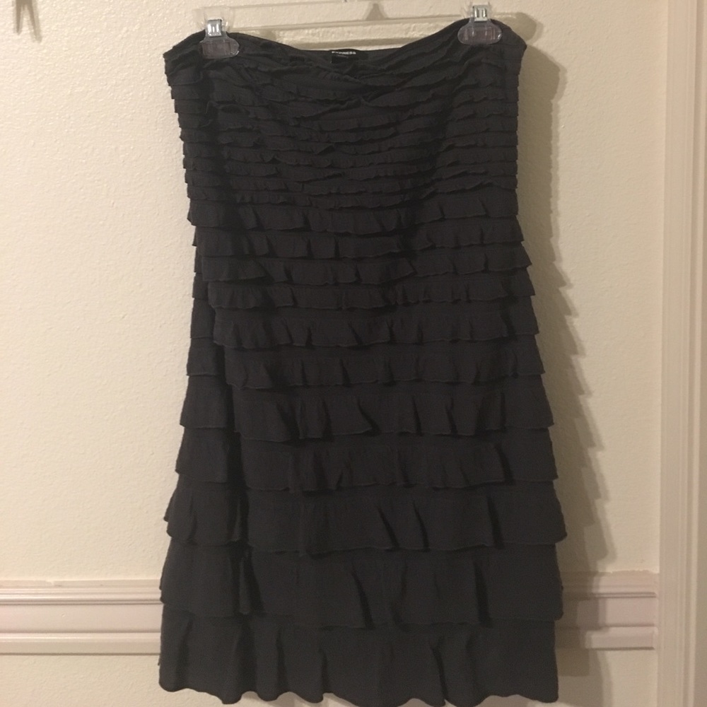 Express charcoal grey dress