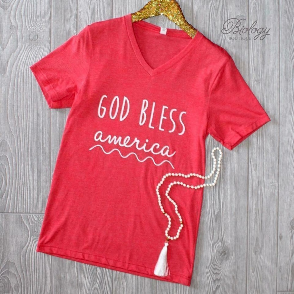God Bless America Tee