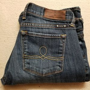 Lucky brand Sophia boot Medium wash jeans Size 8