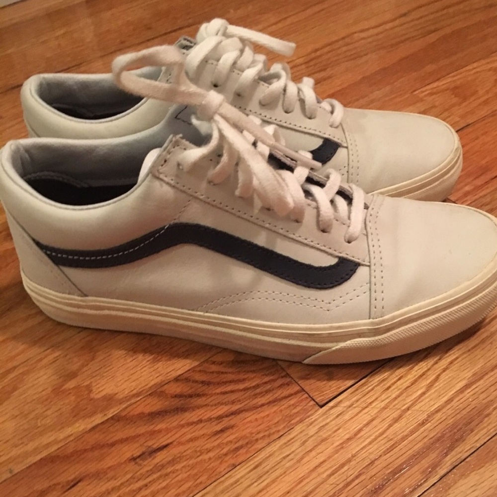 Leather vans