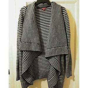 Merona Striped Open Cardigan