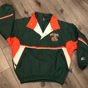 Men’s starter Miami hurricanes jacket