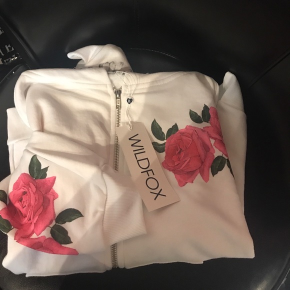 Wildfox meadow flowers zip hoodie - Picture 4 of 5