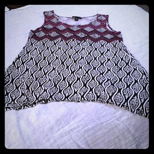 Style & co., Short Sleeve Tunic, Size L