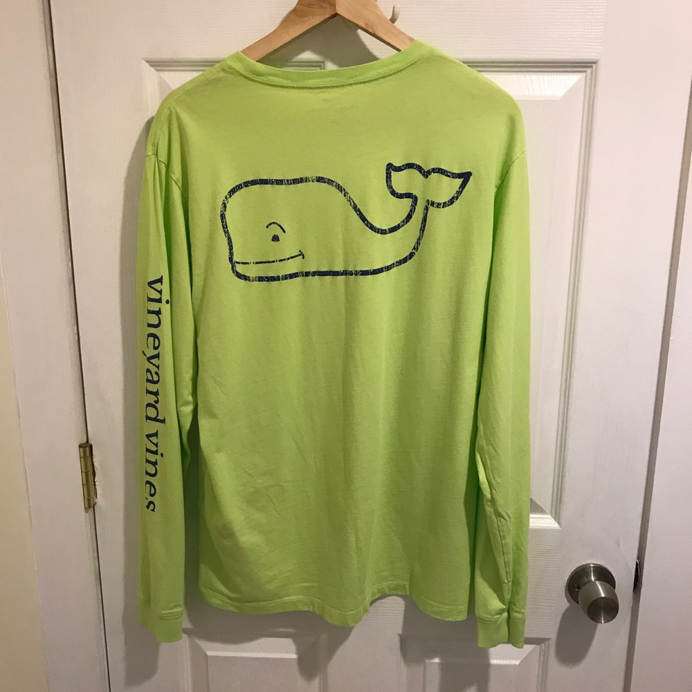 Vineyard vines long sleeve vintage whale tee