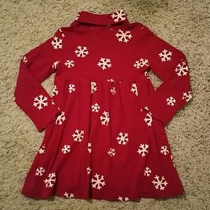 Gymboree Red Snowflake Dress