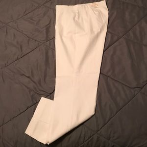 Elle Dress Pants in white size Large