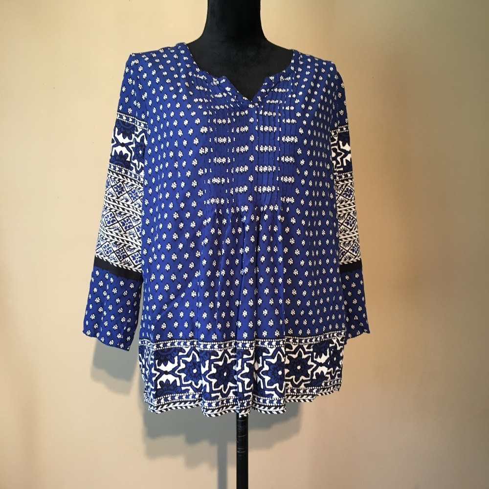 Fun and Flowy LUCKY BRAND   top sz L