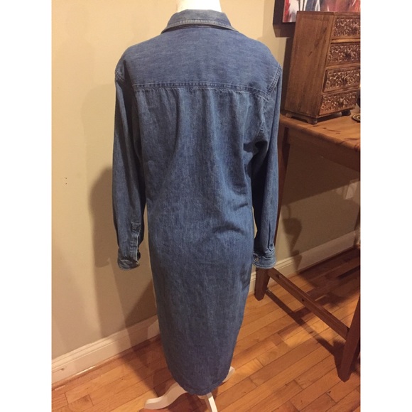 VINTAGE Carroll Reed Long Denim Dress - Picture 4 of 8