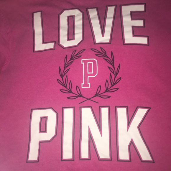 ❤️TRaDED❤️🌈VS PINK half ZipON HOLD - Picture 3 of 3