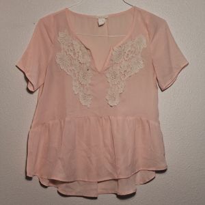 Pink Blouse