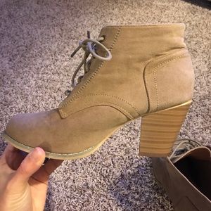 Tan / Brown booties